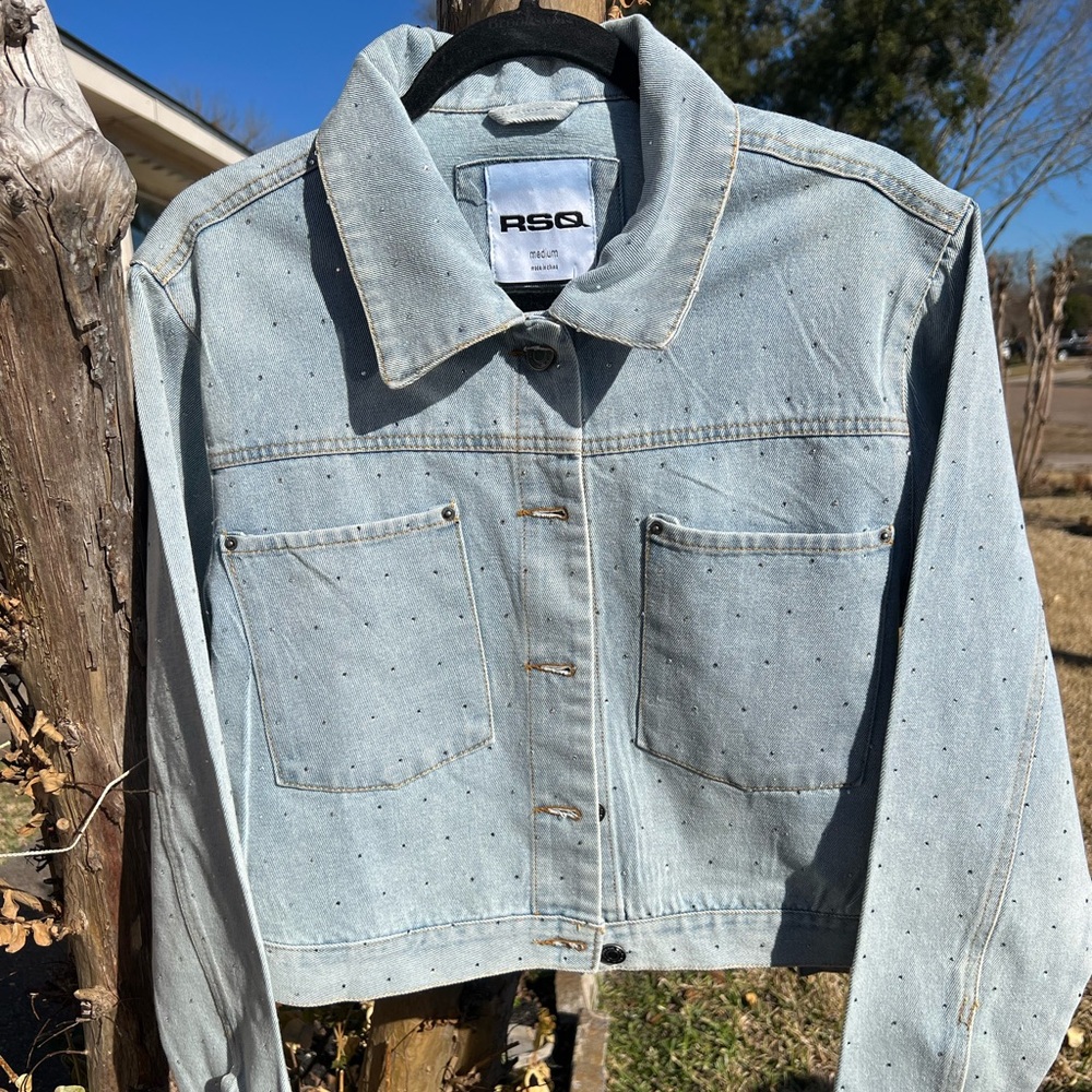 RSQ Womens Bling Jacket